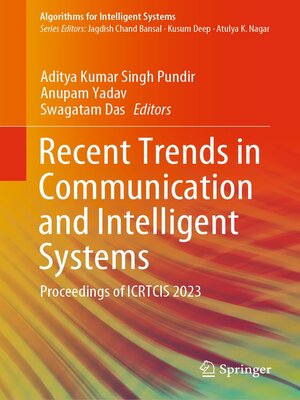 cover image of Recent Trends in Communication and Intelligent Systems